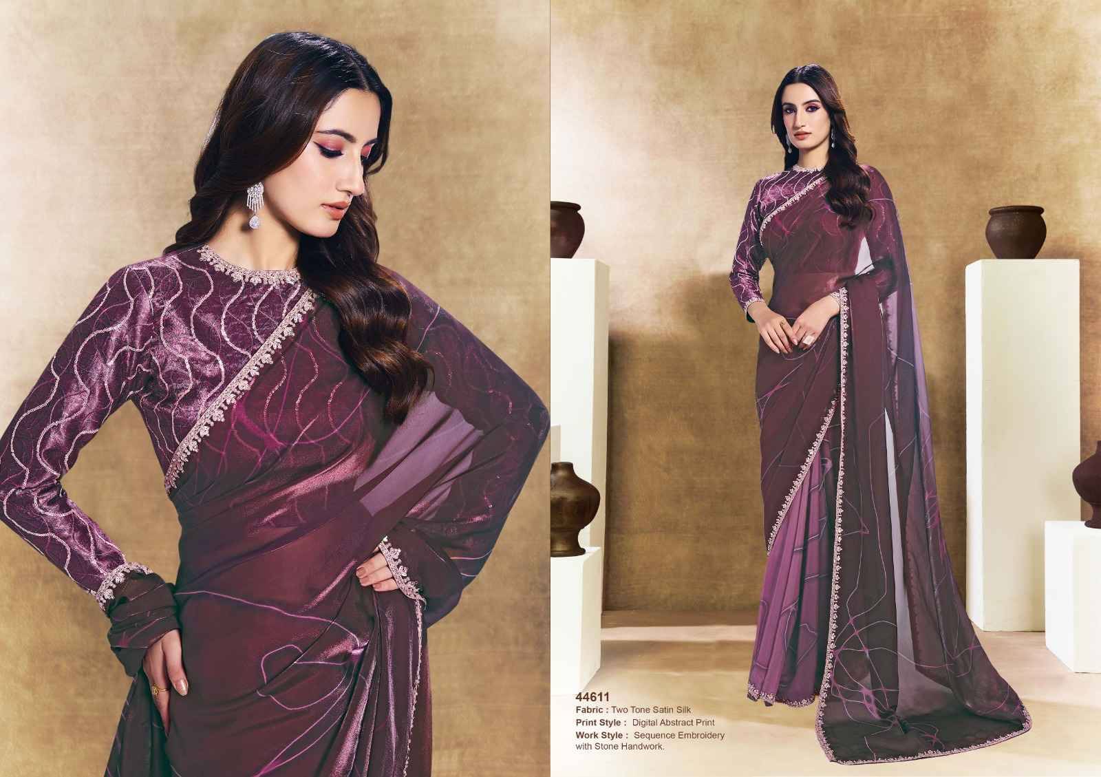 NORITA 44600 OASIS By MAHOTSAV 44601 To 44616 Series Indian Traditional Wear Collection Beautiful Stylish Fancy Colorful Party Wear & Occasional Wear Pure Silk Sarees At Wholesale Price